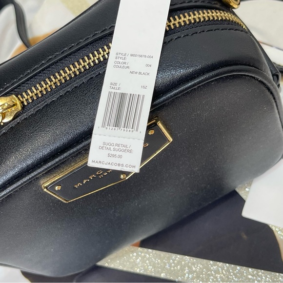 (new+tag) Marc Jacobs women leather crossbody black - Picture 3 of 14